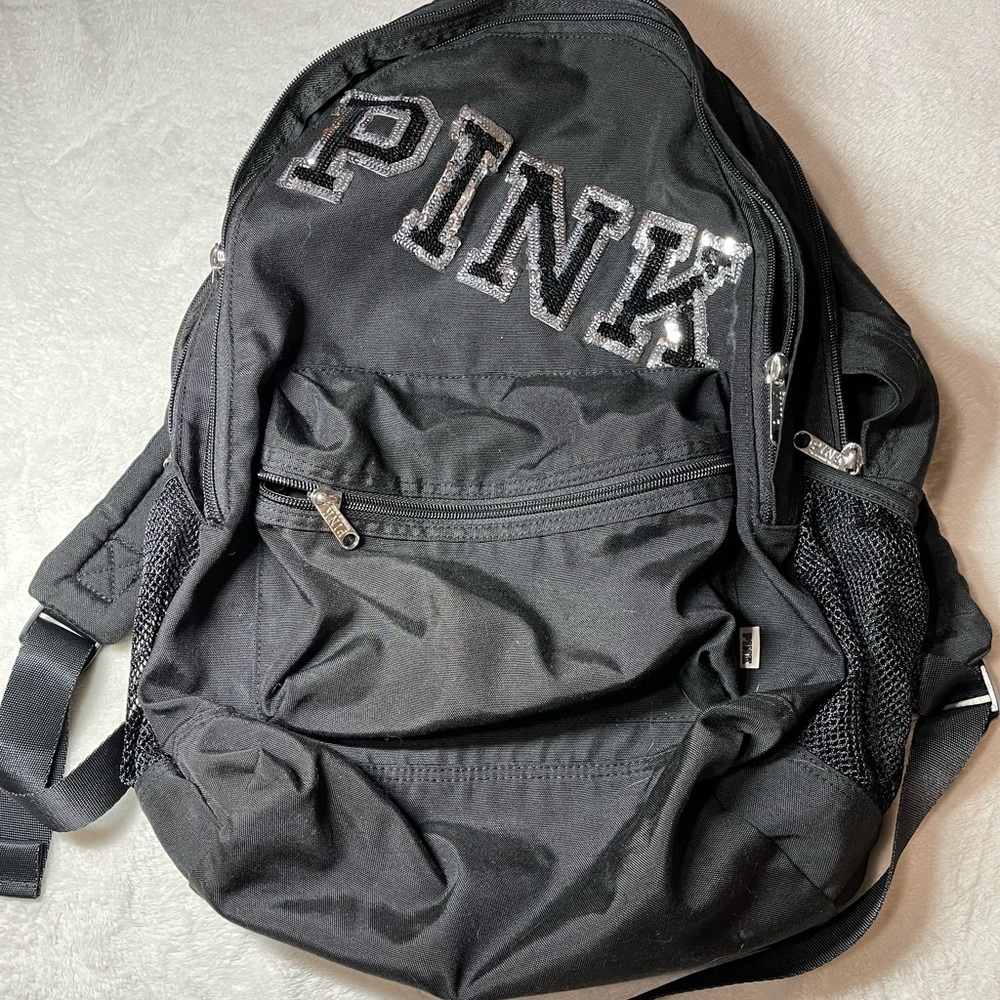 COPY - Pink by Victoria Secret back pack - Black